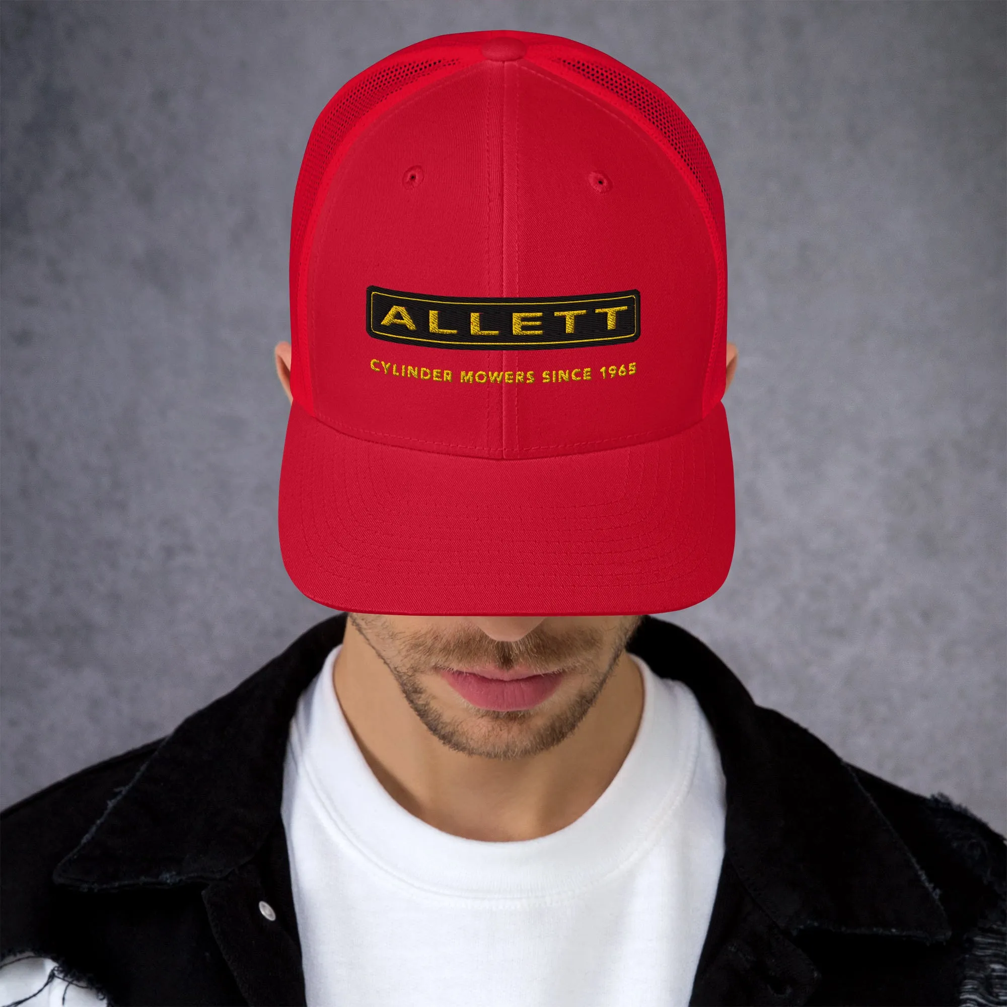 Allett Pro Cylinder Mowers Since 1965 Mesh Back Cap