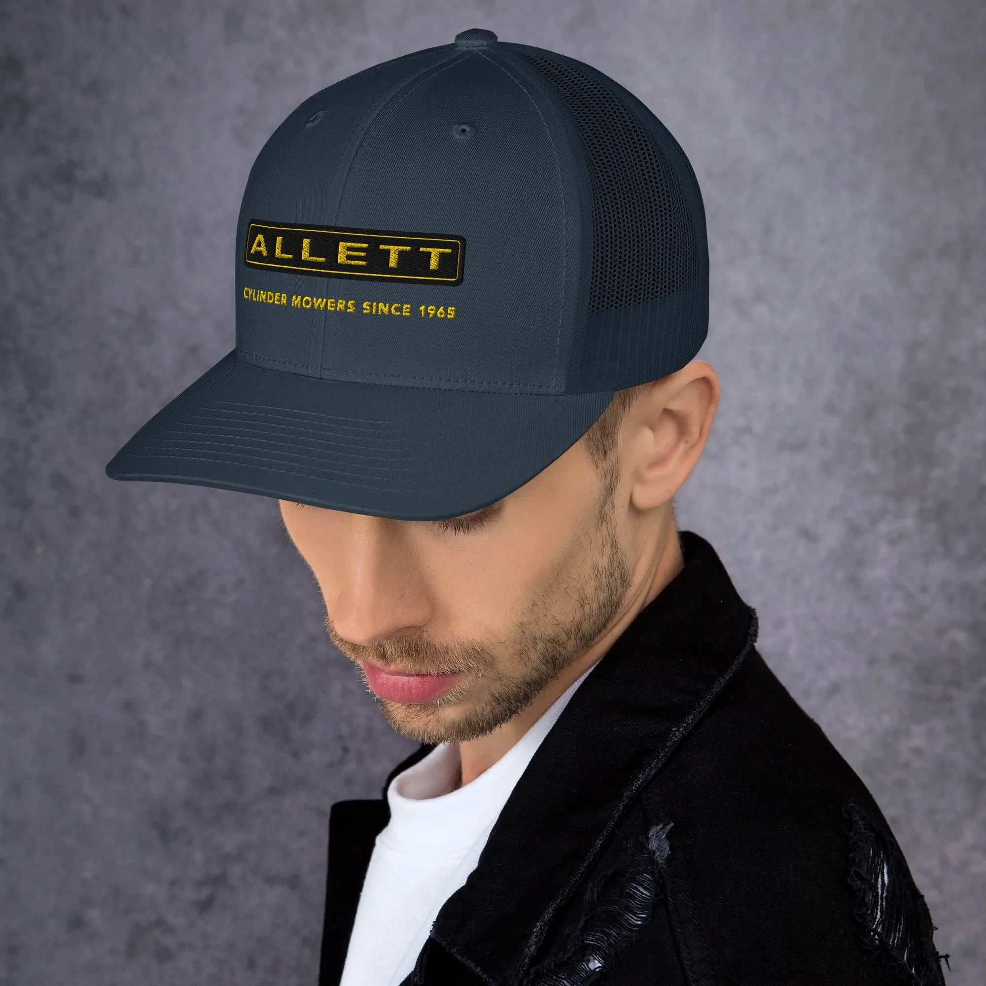 Allett Pro Cylinder Mowers Since 1965 Mesh Back Cap