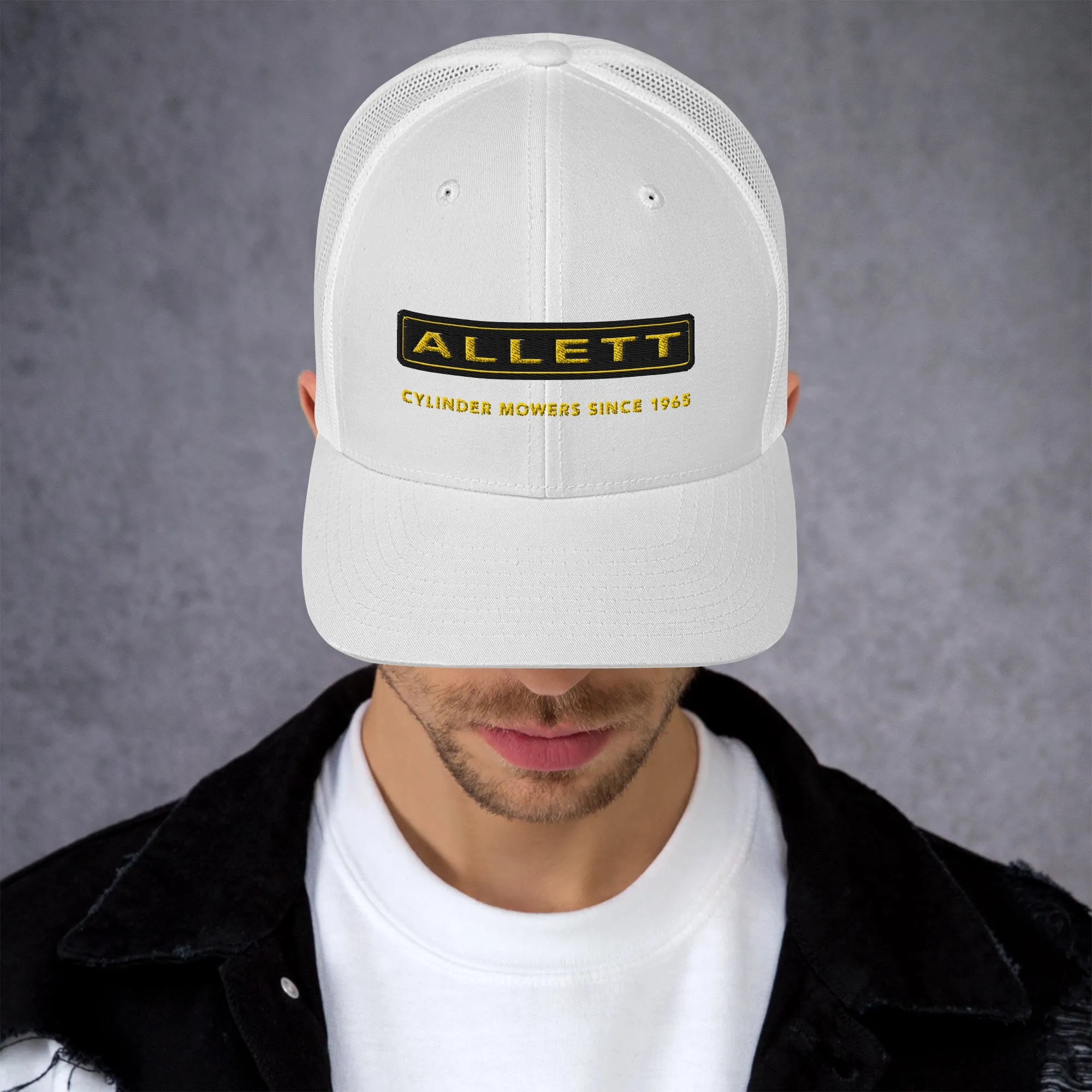 Allett Pro Cylinder Mowers Since 1965 Mesh Back Cap
