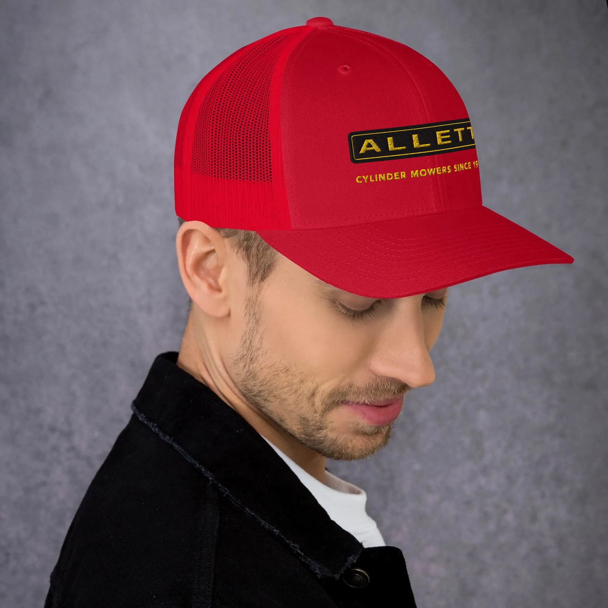 Allett Pro Cylinder Mowers Since 1965 Mesh Back Cap