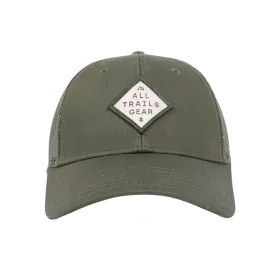 AllTrails Gear Badge Hat - Olive Green