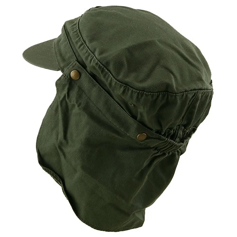 Army Cap with Flap