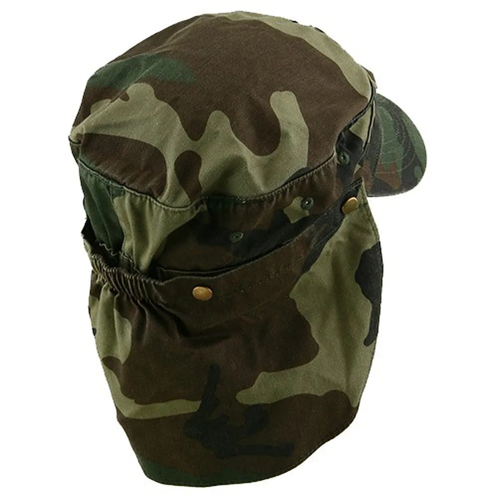 Army Cap with Flap