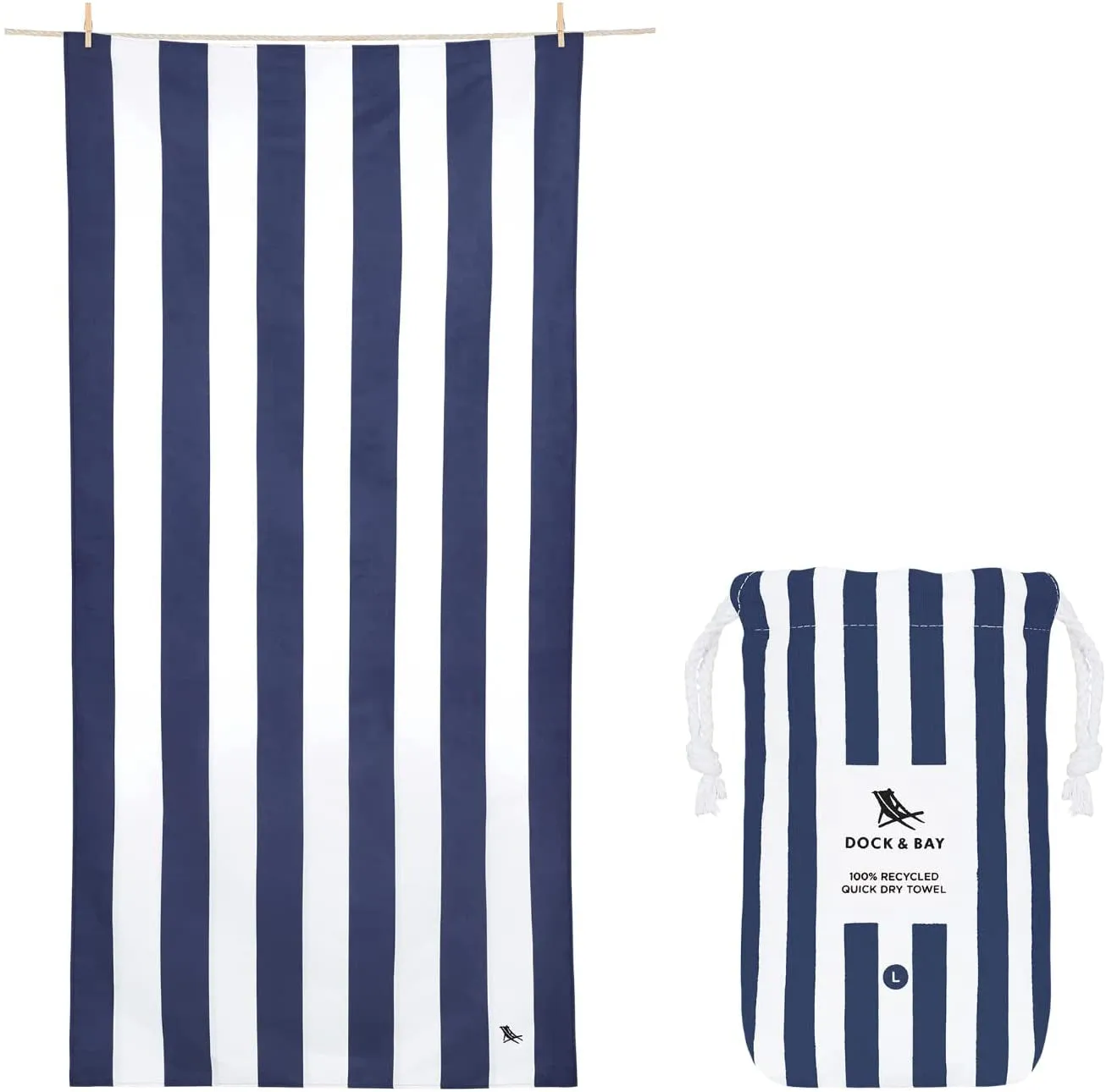 Beach Towel - Quick Dry|Sand Free - Compact|Lightweight