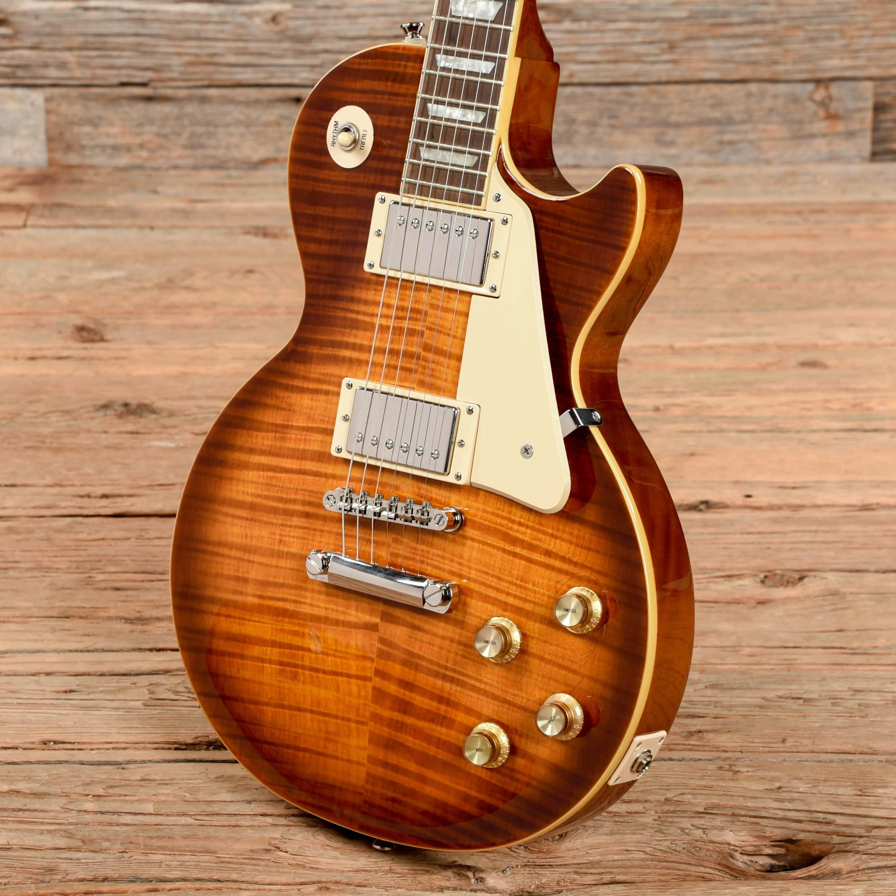 Epiphone Les Paul Standard Plus Top Pro Desert Burst 2015