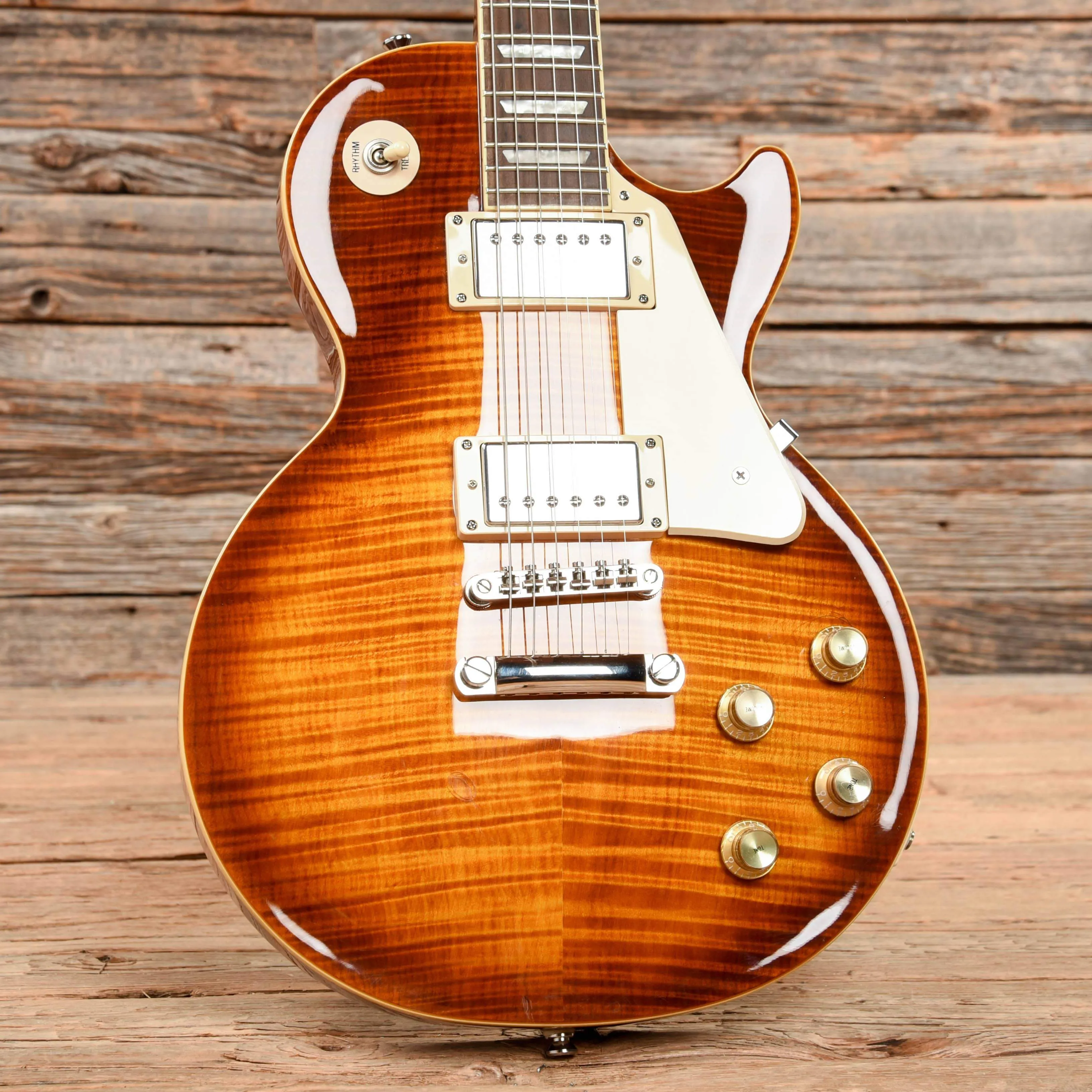 Epiphone Les Paul Standard Plus Top Pro Desert Burst 2015