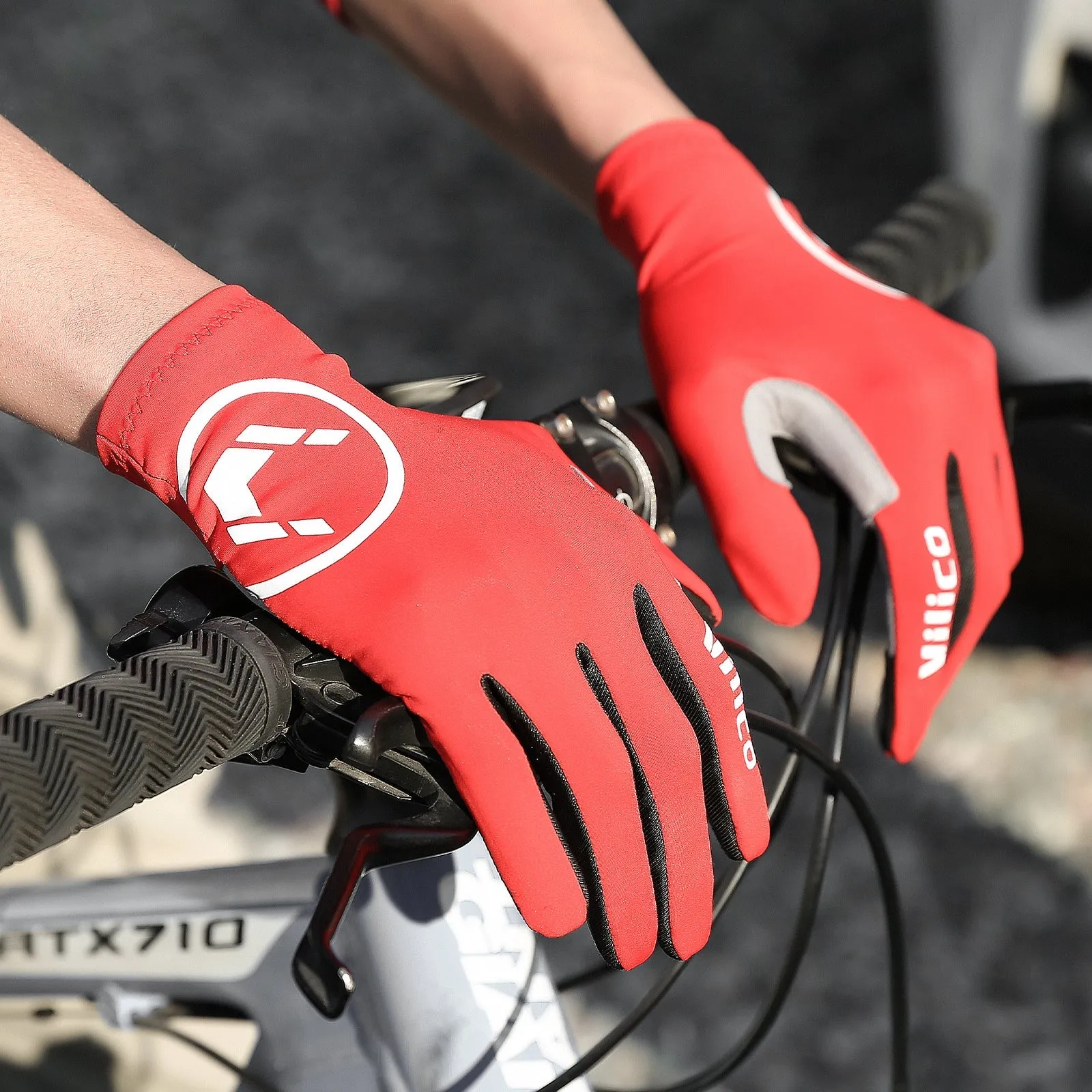 Full Finger Anti-Shock Cycling Gloves