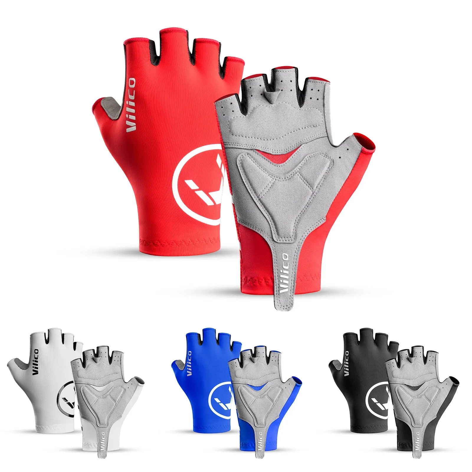 Half Finger Anti-Shock Cycling Gloves
