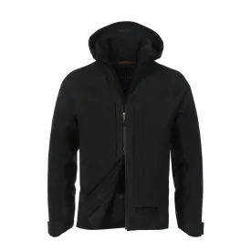 Insulated Stretch Wool and Nylon Hooded Ski Jacket in Bottle Green
