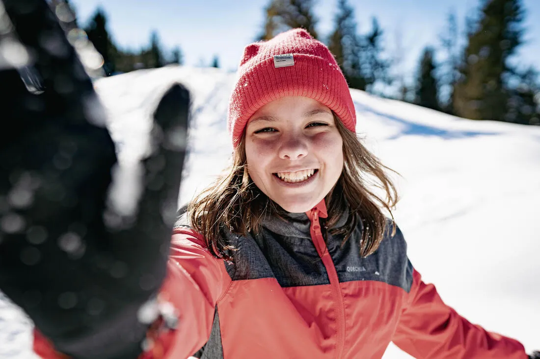 Kid's Hiking Gloves Stretch Touchscreen Compatible Ages 6-14 - SH500