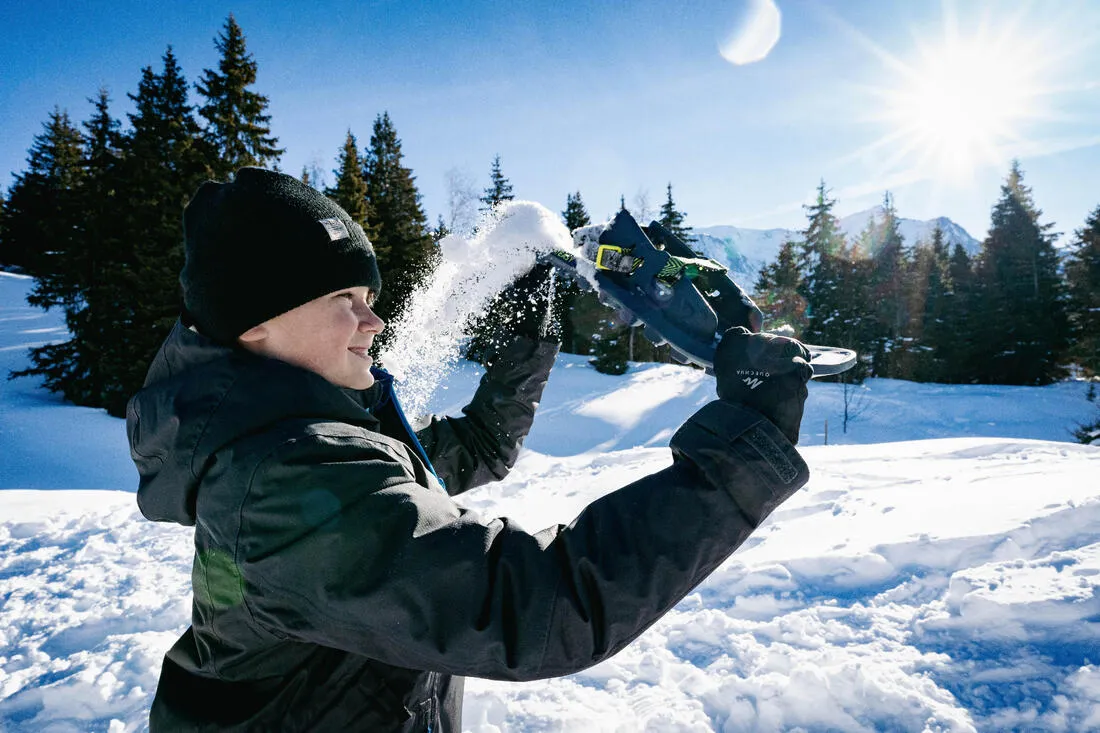 Kid's Hiking Gloves Stretch Touchscreen Compatible Ages 6-14 - SH500