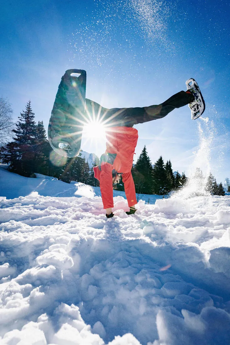 KIDS' HIKING TOUCHSCREEN COMPATIBLE GLOVES - SH500 MOUNTAIN STRETCH - AGE 6-14