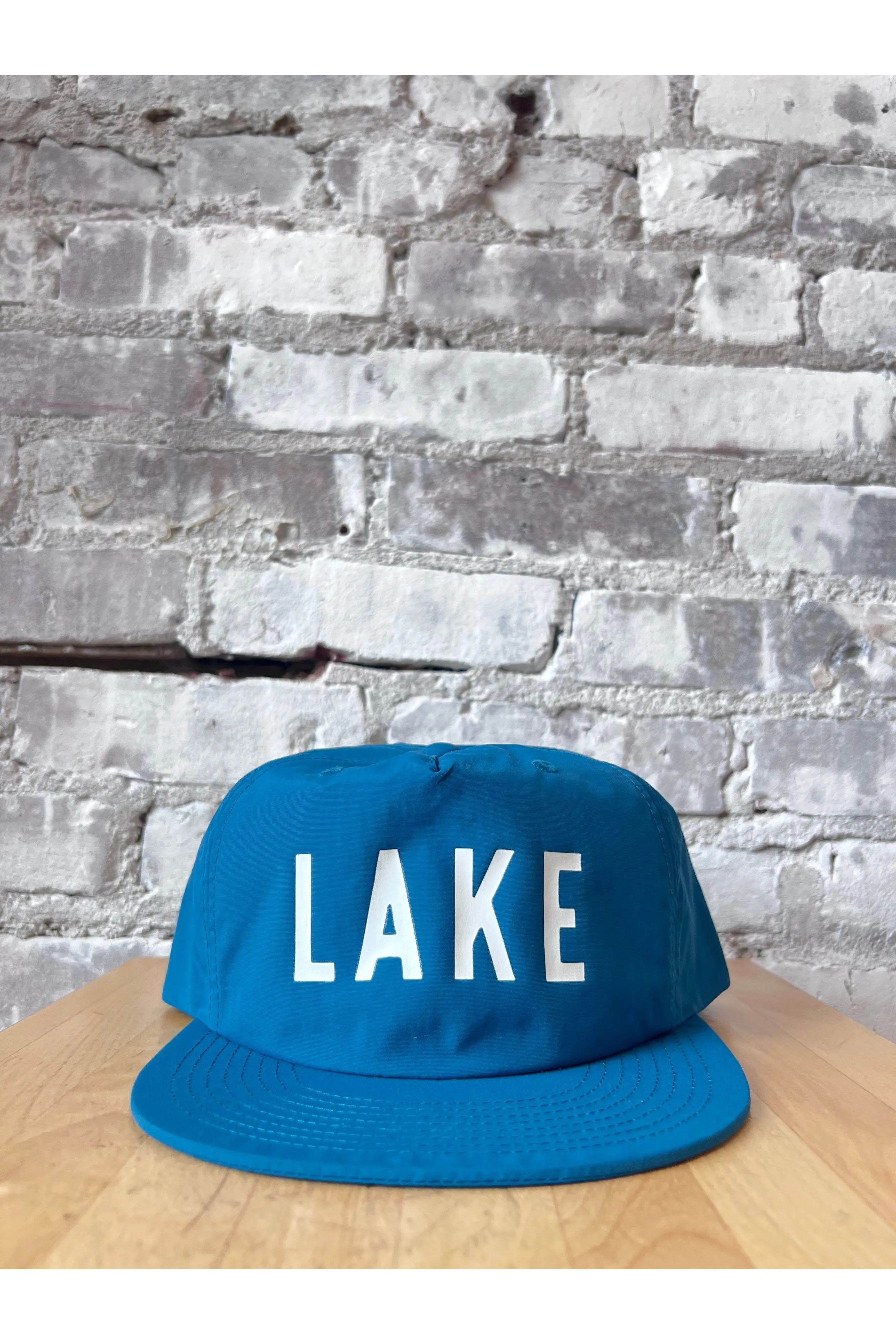 Lake Recycled Nylon Quick Dry Hat - Atlantic