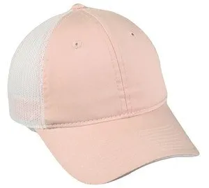 Mesh Back with Contrast Stitch Cap