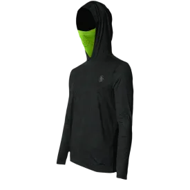 Midnight Topo Hooded Long-Sleeve w/ Green Gaiter