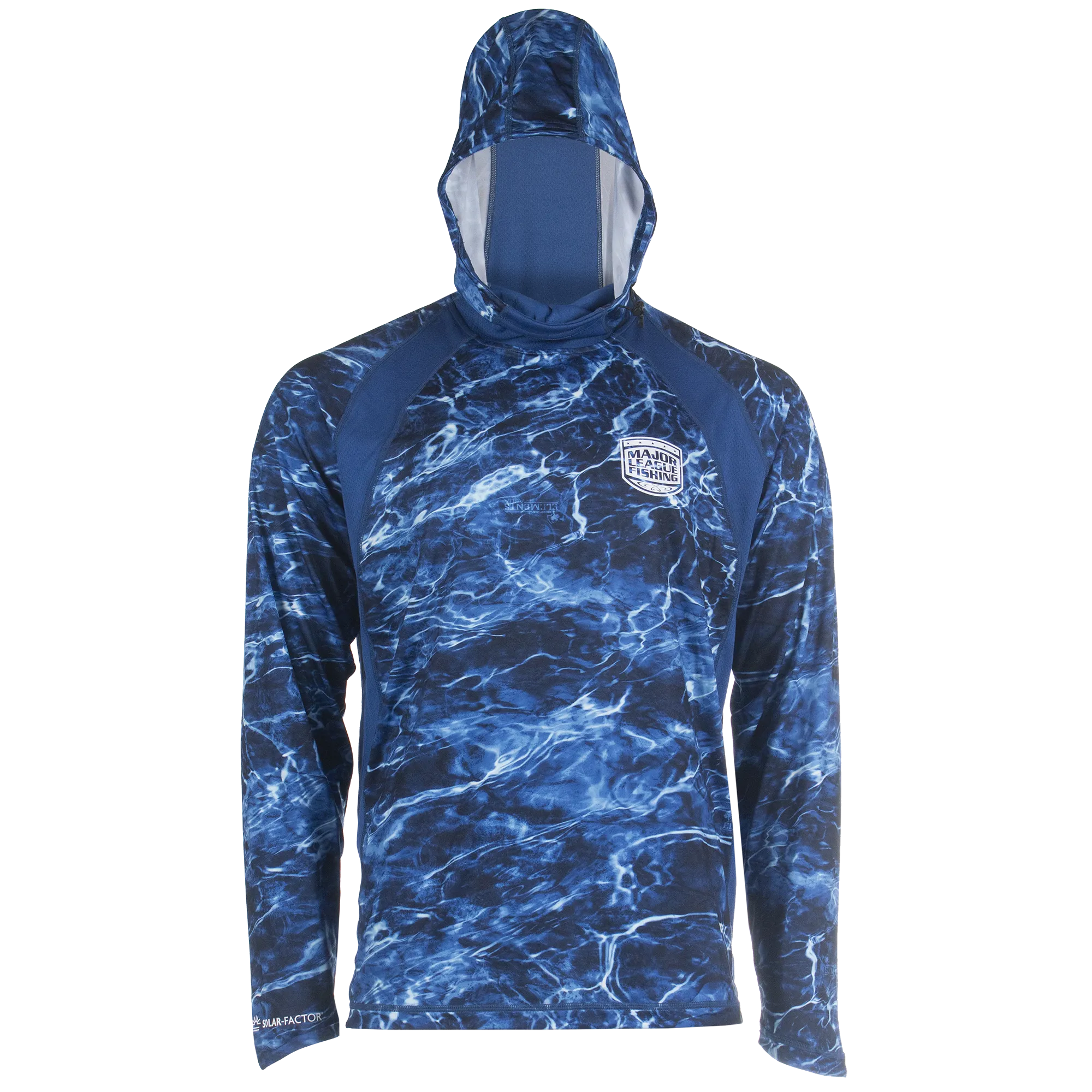 MLF Men's Camo Hooded Performance Layer with Gaiter