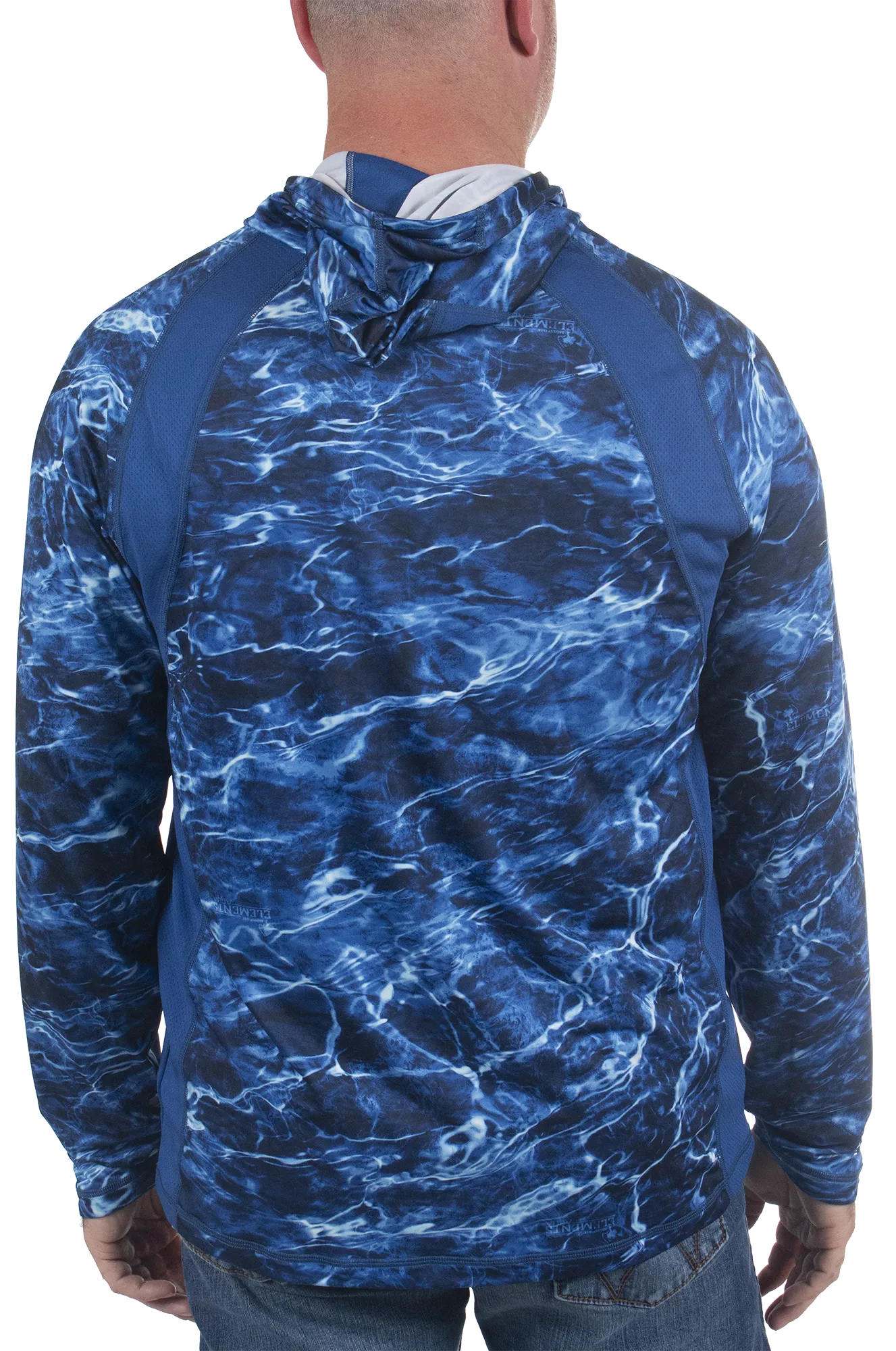 MLF Men's Camo Hooded Performance Layer with Gaiter