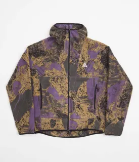 Nike ACG Therma-FIT Wolf Tree Hooded Fleece - Canyon Purple / Black / White