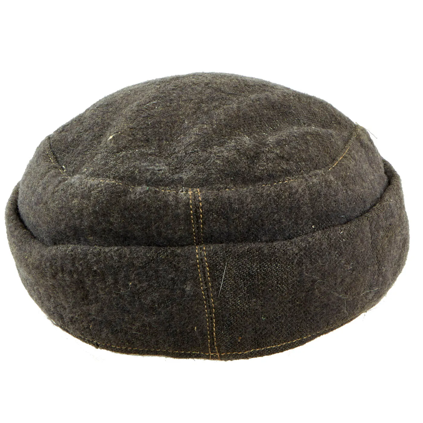 Original German WWII HJ Flak Helper M43 Feldmütze Field Cap in size 58 - dated 1944