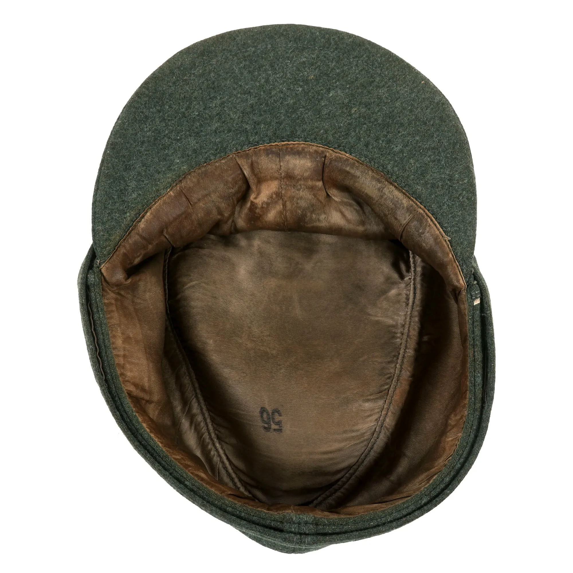 Original German WWII Wehrmacht Heer Army Model 43 Feldmütze Field Cap - Size 56 - M43 Cap