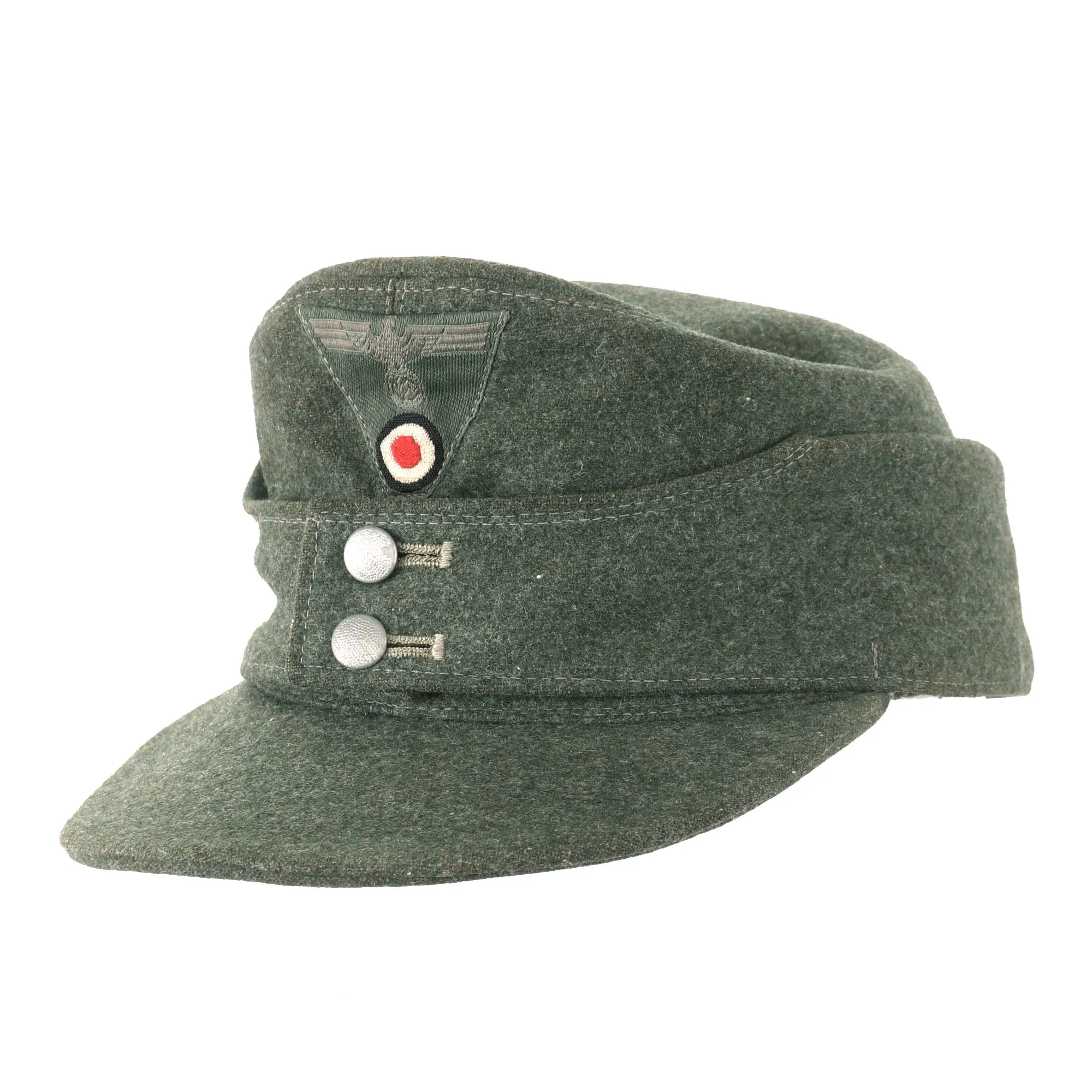 Original German WWII Wehrmacht Heer Army Model 43 Feldmütze Field Cap - Size 56 - M43 Cap