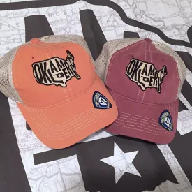 "Oklamerica" Vintage Mesh Snap-Back Cap