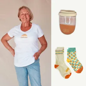Rad Nan Tee, Sock and Mug Bundle