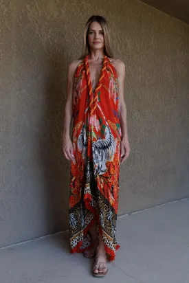 Red Long Dress for Women