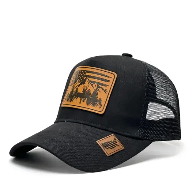 Rustic Terrain Trucker Cap - Fushia