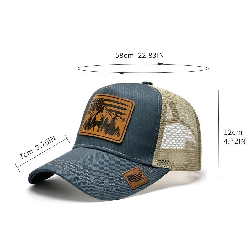 Rustic Terrain Trucker Cap - Fushia