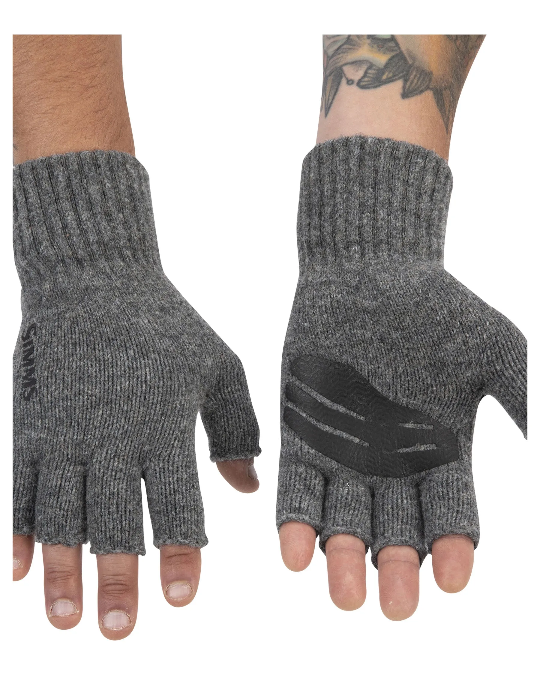 Simms Wool Half-Finger Mitt