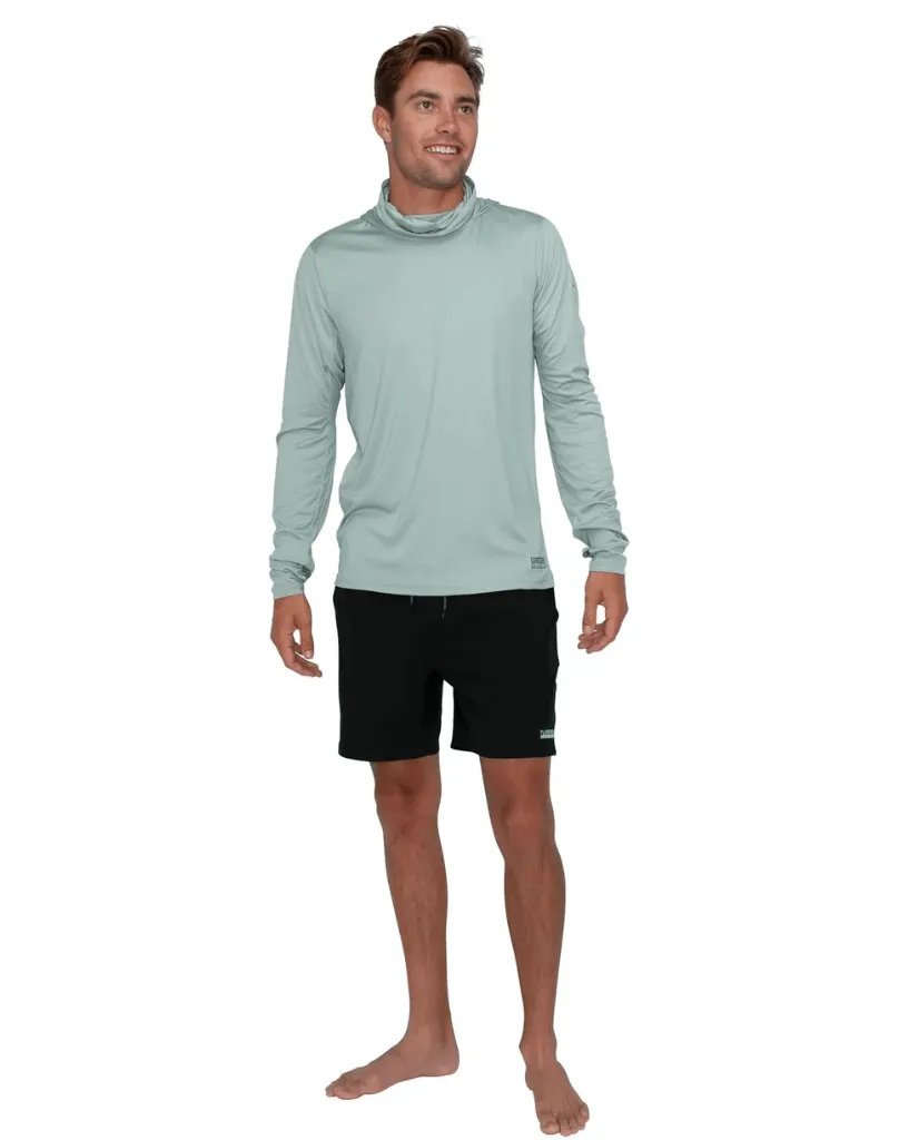 Sun Pro Long Sleeve Hooded UPF Shirt