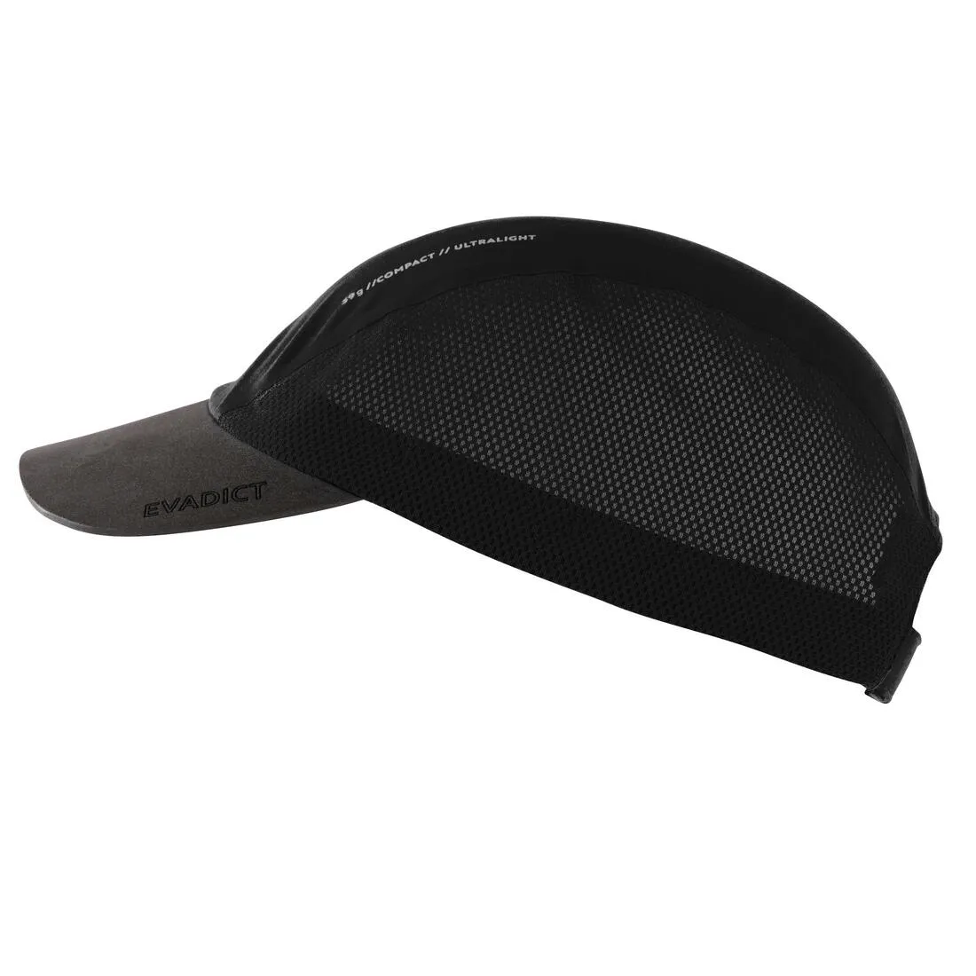 Trail Running Flexible Desert Cap - Black
