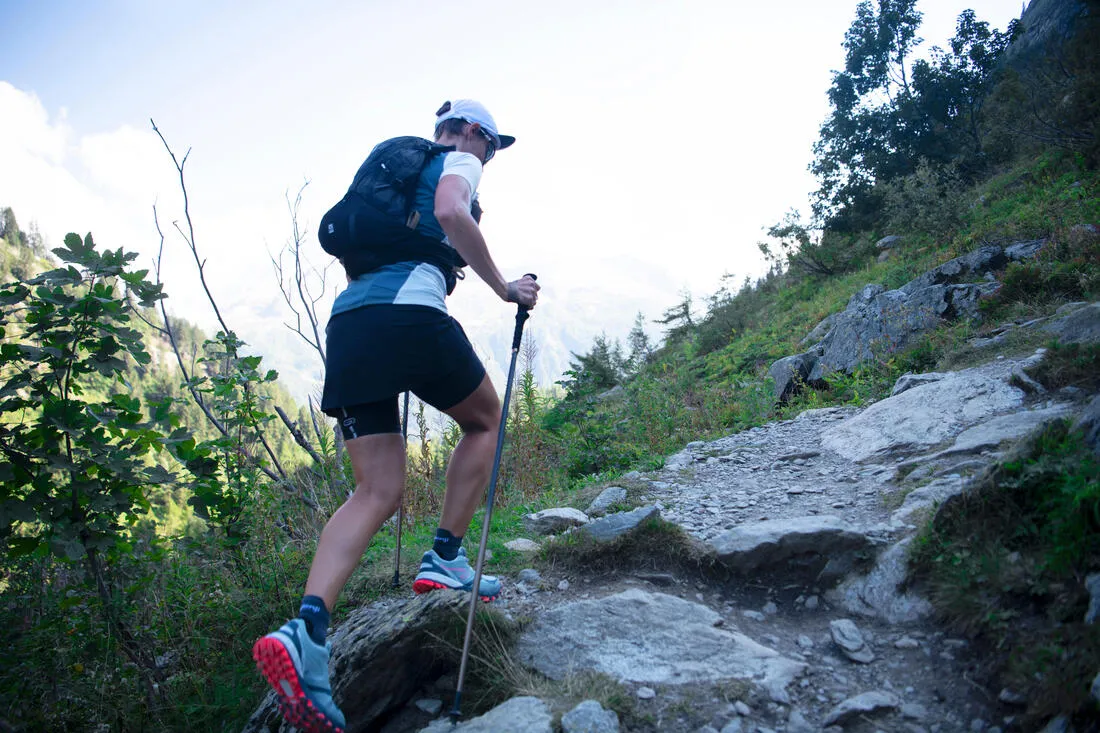 Trail Running Flexible Desert Cap - Black