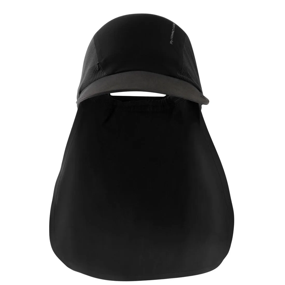 Trail Running Flexible Desert Cap - Black
