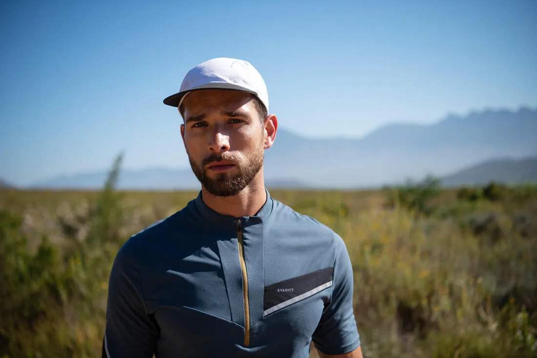 Trail Running Flexible Desert Cap - Black