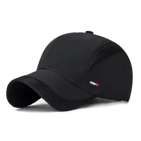 US 1-2Pcs All Season Airy Mesh Thin Quick Dry Baseball Cap Hat UV Protect Sports