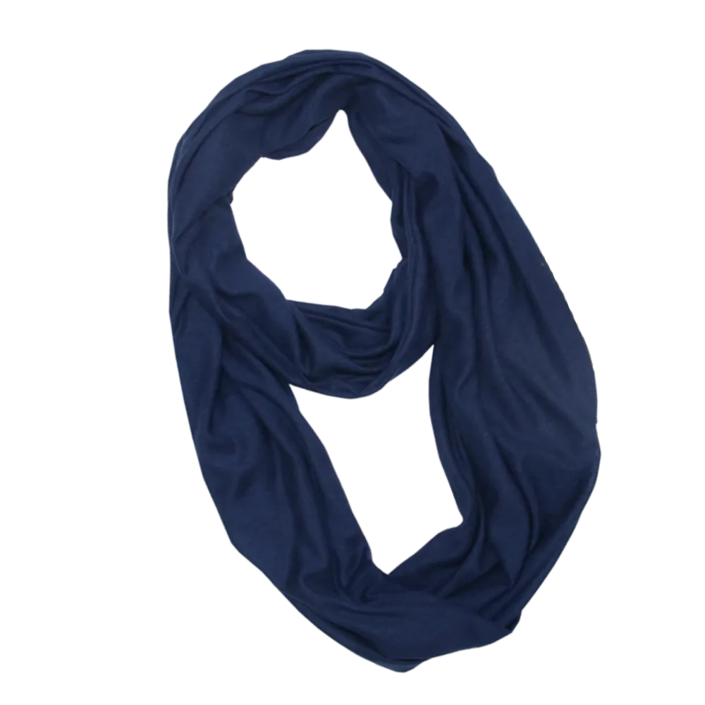 Warm Muffler With Hidden Pocket