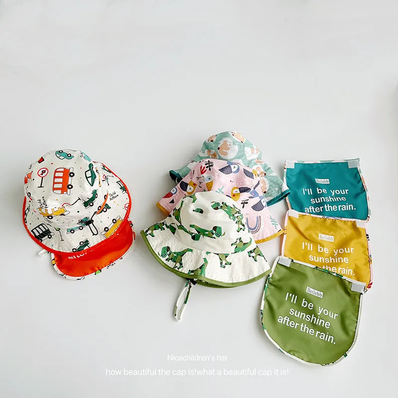 Wholesale Cotton Quick Dry Kids Printed Bucket Hat