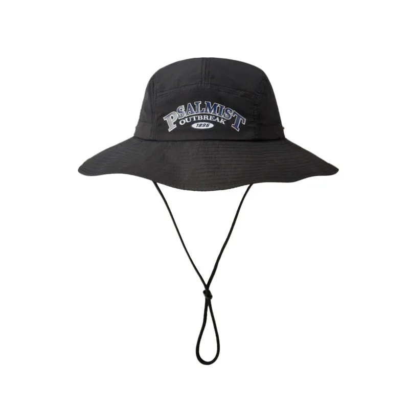 Wholesale Quick Dry Sunscreen Lettering Polyester Bucket Hat