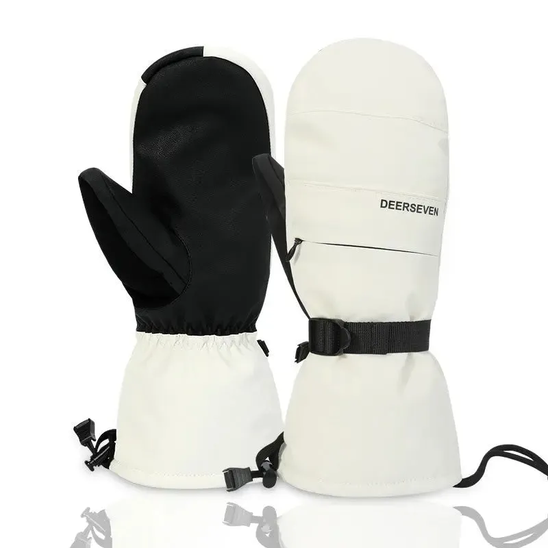 Women's Outdoor Thermal Snow Mittens