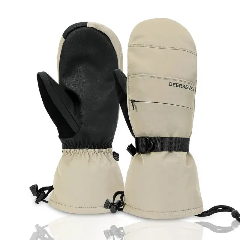 Women's Outdoor Thermal Snow Mittens