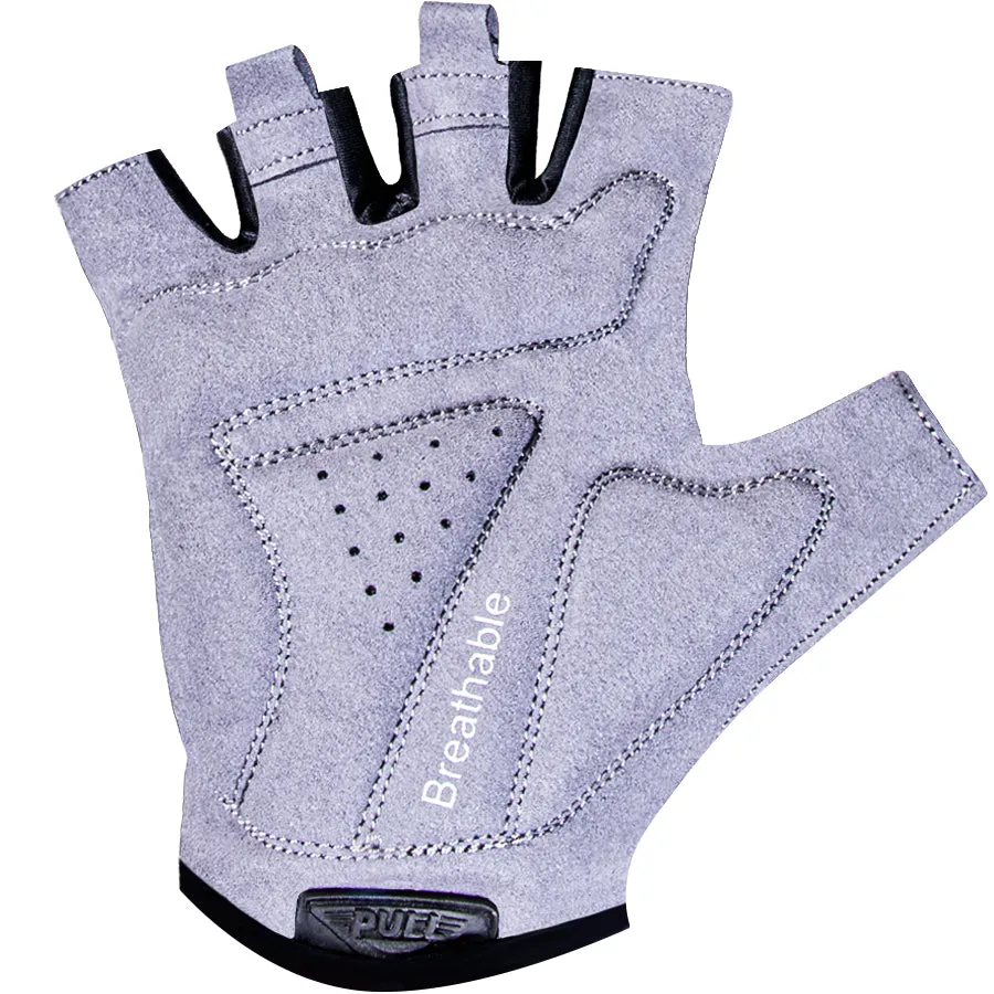 ZOL Tour Mens and Women Cycling Gloves Half Finger Breathable Comfort Pads Workout Gloves for Gym, Bike Gloves Full palm protection